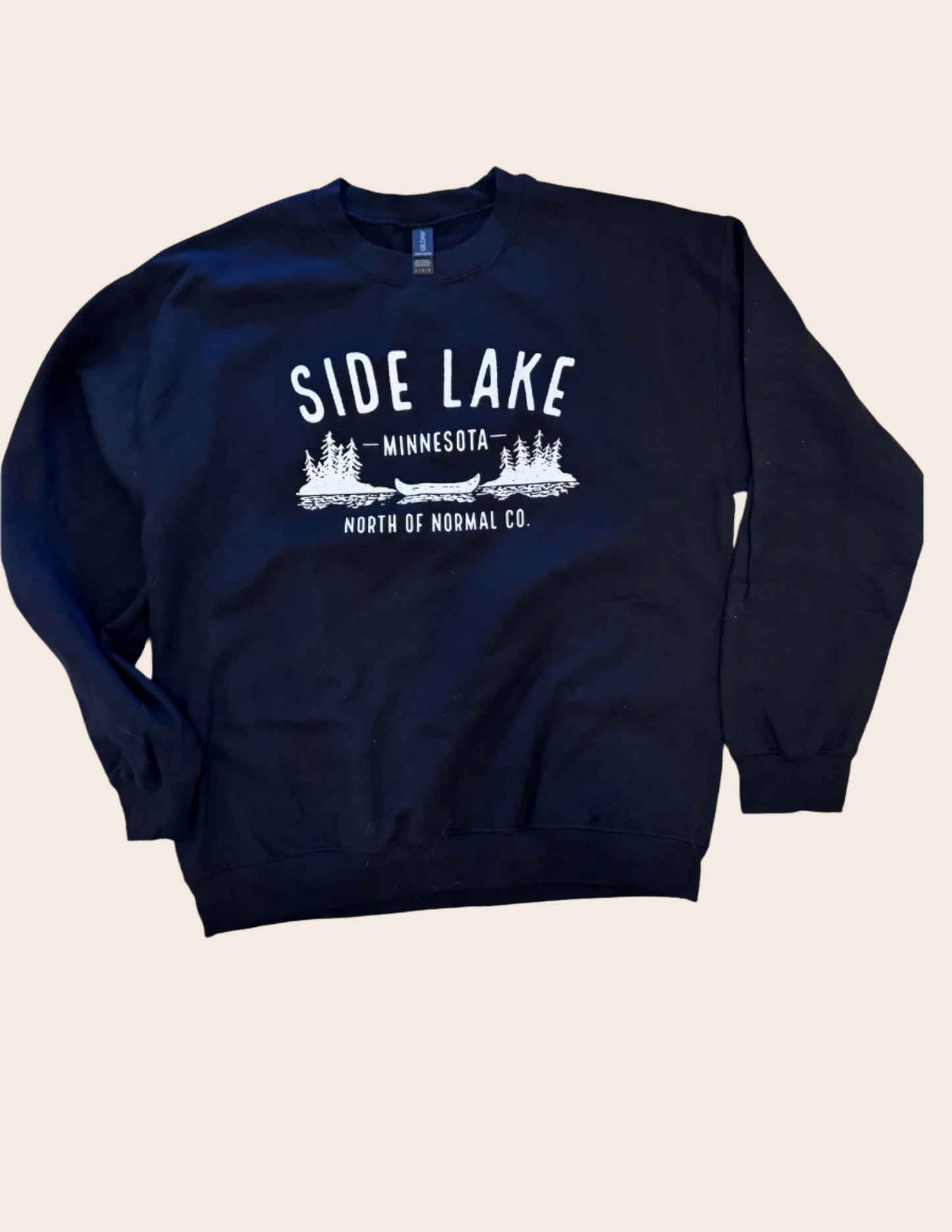 Side Lake Original Crew - Black