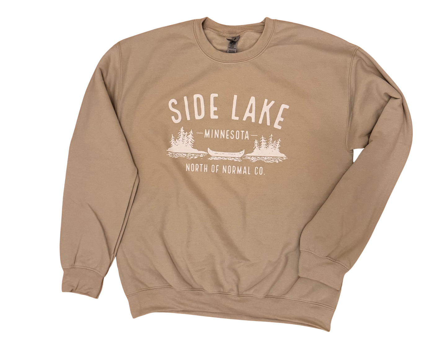 Side Lake Original Crew - Sand